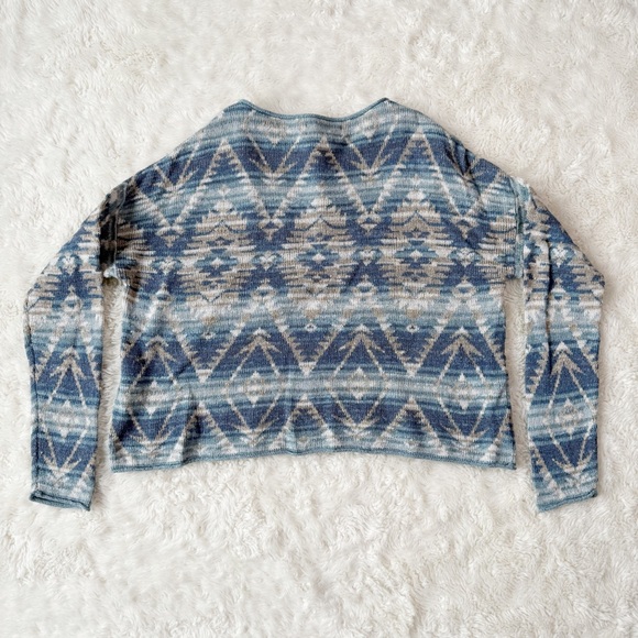 Denim & Supply Ralph Lauren Aztec Tribal Print Knit Sweater M Western Vintage - Picture 5 of 8